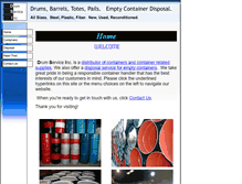 Tablet Screenshot of drumservice.com